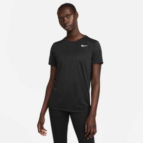 Nike DX0687-010 Siyah Dri-Fit Antrenman Kadın T-Shirt