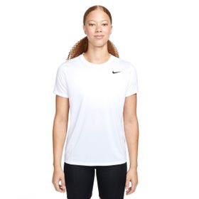 Nike DX0687-100 Beyaz Dri-Fit Antrenman Kadın T-Shirt
