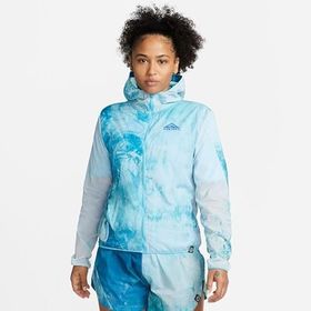 Nike DX1041-085 Trail Repel Kadın Gri Koşu Ceket