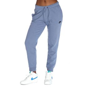 Nike DX2320-493 W Nsw Essntl Pant Reg Flc Mr Kadın Mavi Günlük Stil Eşofman Altı