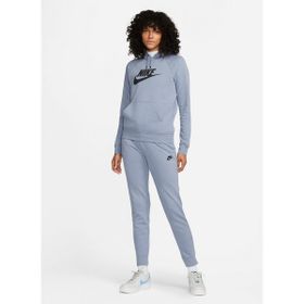Nike DX2320-493 W Nsw Essntl Pant Reg Flc Mr Kadın Mavi Günlük Stil Eşofman Altı