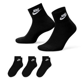 Nike DX5025-010 U Nk Nsw Everyday Essential Cr Unisex Siyah Günlük Stil Çorap