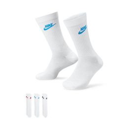 Nike DX5025-911 Sportswear Everyday Essential Beyaz Günlük Stil Unisex Çorap
