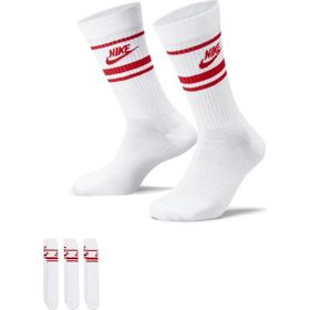 Nike DX5089-102 Beyaz Sportswear Dri-FIT Everyday Essential Crew Socks Unisex Çorap