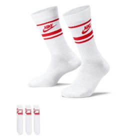 Nike DX5089-102 Beyaz Sportswear Dri-FIT Everyday Essential Crew Socks Unisex Çorap