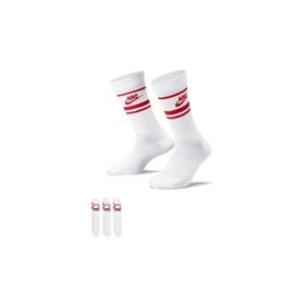 Nike DX5089-102 Beyaz Sportswear Dri-FIT Everyday Essential Crew Socks Unisex Çorap
