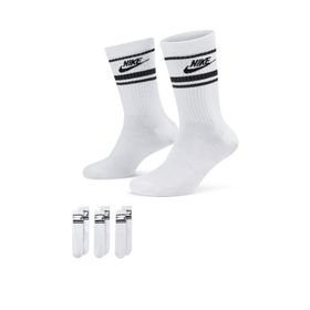 Nike DX5089-103 Beyaz Sportswear Dri-FIT Everyday Essential Crew Socks Unisex Çorap