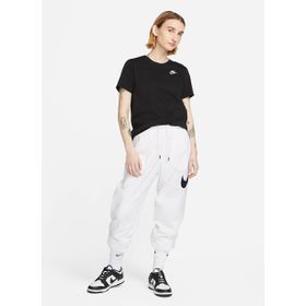 Nike DX7902-010 W Nsw Tee Club Kadın Siyah Günlük Stil T-Shirt