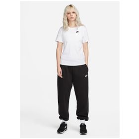Nike DX7902-100 W NSW TEE CLUB Beyaz Kadın Yuvarlak Yaka T-Shirt