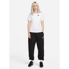 Nike DX7902-100 W NSW TEE CLUB Beyaz Kadın Yuvarlak Yaka T-Shirt