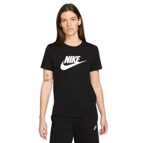 Nike DX7906-010 Sportswear Essential Kadın Siyah Günlük Stil T-Shirt