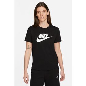 Nike DX7906-010 Sportswear Essential Kadın Siyah Günlük Stil T-Shirt