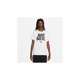 Nike DZ2989-100 M TEE FRAN JDI VERBIAGE Beyaz Erkek Yuvarlak Yaka T-Shirt