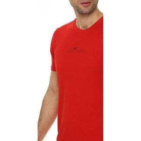 Nike EF-3549 Antrasit Battal Basic Erkek T-Shirt