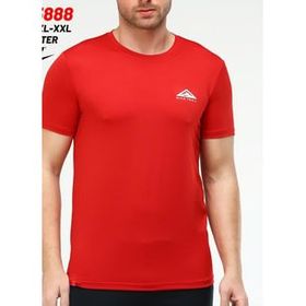 Nike EF-3888 Kırmızı Erkek Polyester T-Shirt