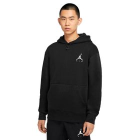 Nike Erkek Jordan NBA Jumpman Air Flc Po Erkek Siyah Basketbol Sweatshirt CK6684-010