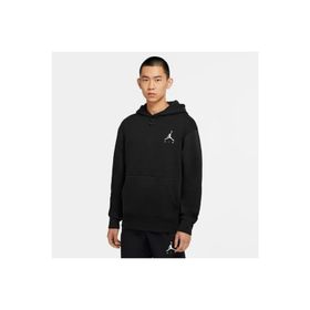 Nike Erkek Jordan NBA Jumpman Air Flc Po Erkek Siyah Basketbol Sweatshirt CK6684-010