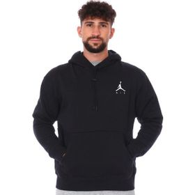 Nike Erkek Jordan NBA Jumpman Air Flc Po Erkek Siyah Basketbol Sweatshirt CK6684-010