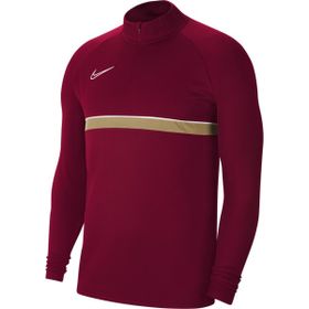 Nike Erkek M Nk Df Acd21 Dril Top Erkek Kırmızı Futbol Uzun Kollu Tişört CW6110-677