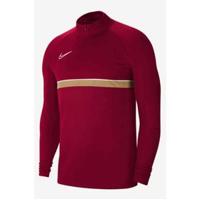 Nike Erkek M Nk Df Acd21 Dril Top Erkek Kırmızı Futbol Uzun Kollu Tişört CW6110-677