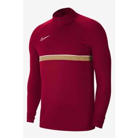 Nike Erkek M Nk Df Acd21 Dril Top Erkek Kırmızı Futbol Uzun Kollu Tişört CW6110-677
