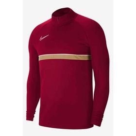 Nike Erkek M Nk Df Acd21 Dril Top Erkek Kırmızı Futbol Uzun Kollu Tişört CW6110-677