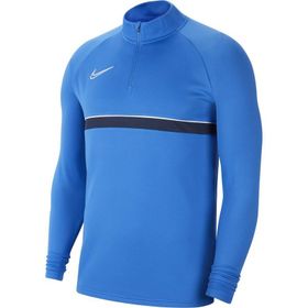 Nike Erkek M Nk Df Acd21 Dril Top Erkek Mavi Futbol Uzun Kollu Tişört CW6110-463