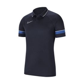 Nike Erkek M Nk Df Acd21 Polo Ss Erkek Mavi Futbol Polo Tişört CW6104-453