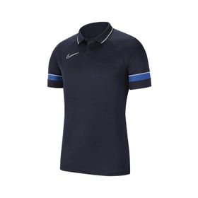 Nike Erkek M Nk Df Acd21 Polo Ss Erkek Mavi Futbol Polo Tişört CW6104-453