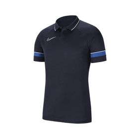 Nike Erkek M Nk Df Acd21 Polo Ss Erkek Mavi Futbol Polo Tişört CW6104-453