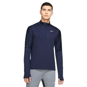 Nike Erkek M Nk Df Elmnt Top Hz Erkek Mavi Koşu Uzun Kollu Tişört CU6073-451