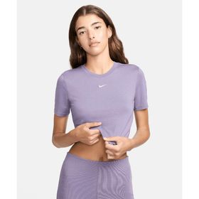 Nike FB2873-509 Sportswear Essential Slim Cropped Mor Kadın T-Shirt