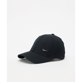 Nike FB5372-010 Siyah Dri-FIT Club Unstructured Metal Swoosh Cap Unisex Şapka