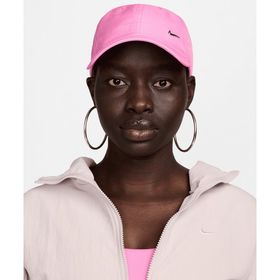 Nike FB5372-675 Dri-FIT Club Unstructured Metal Swoosh Cap Pembe Unisex Şapka