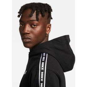 Nike FB7296-010 Siyah Clup Fleece Hoodie Track Suit Erkek Günlük Eşofman Takımı
