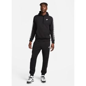 Nike FB7296-010 Siyah Clup Fleece Hoodie Track Suit Erkek Günlük Eşofman Takımı