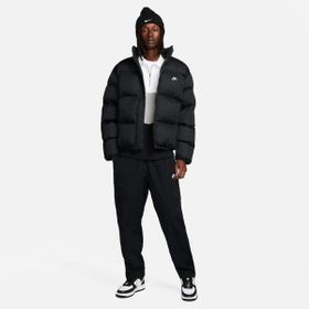 Nike FB7368-010 Siyah Club Puffer Günlük Stil Erkek Mont
