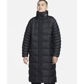 Nike FB7670-010 Siyah Sportswear Swoosh Puffer Primaloft Kadın Therma-FIT Günlük Mont