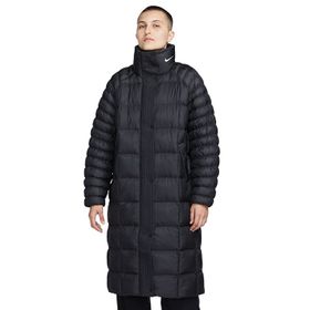 Nike FB7670-010 Siyah Sportswear Swoosh Puffer Primaloft Kadın Therma-FIT Günlük Mont