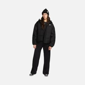 Nike FB7672-010 Siyah W NSW Esstl Thrmr Clsc Puffer Kadın Günlük Mont