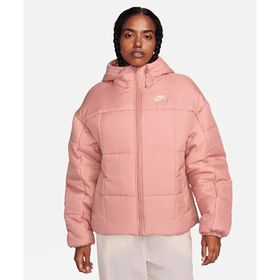 Nike FB7672-618 Pembe W NSW Esstl Thrmr Clsc Puffer Kadın Therma-FIT Günlük Mont