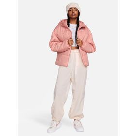 Nike FB7672-618 Pembe W NSW Esstl Thrmr Clsc Puffer Kadın Therma-FIT Günlük Mont