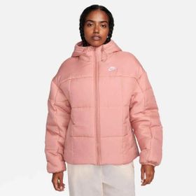 Nike FB7672-618 Pembe W NSW Esstl Thrmr Clsc Puffer Kadın Therma-FIT Günlük Mont