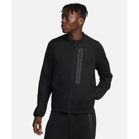 Nike FB8008-010 Sportswear Tech Fleece Siyah Yuvarlak Yaka Erkek Ceket