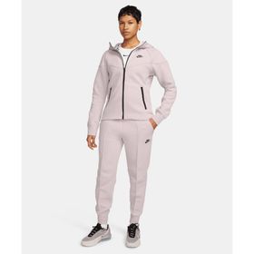 Nike FB8330-019 Sportswear Tech Fleece Mid-Rise Joggers Pembe Kadın Eşofman Altı