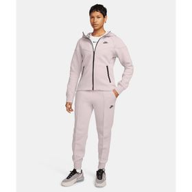 Nike FB8330-019 Sportswear Tech Fleece Mid-Rise Joggers Pembe Kadın Eşofman Altı