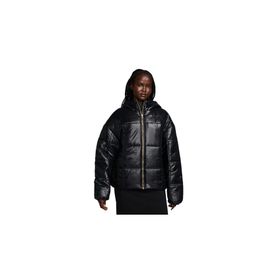 Nike FB8769-010 Siyah Sportswear Classic Puffer Shine Kadın Günlük Therma Fit Şişme Mont
