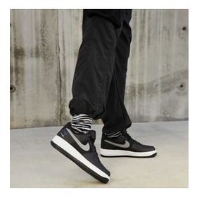 Nike FD0666-001 Air Force 1 07 Siyah Erkek Ayakkabı