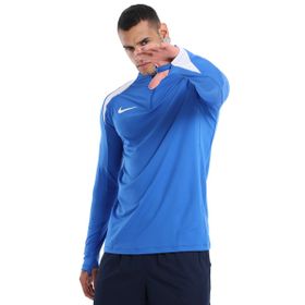 Nike FD7569-467 Mavi Strike24 Dri-Fit Spor Erkek T-Shirt
