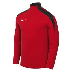 Nike FD7569-657 Dri-Fit Strike 24 Drill Half Zip Kırmızı Dik Yaka Erkek Sweatshirt